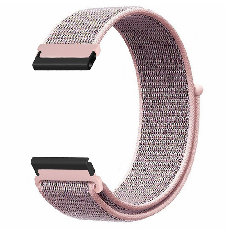 Meget Cool Nylon Universal Rem passer til Smartwatch - Pink#serie_2