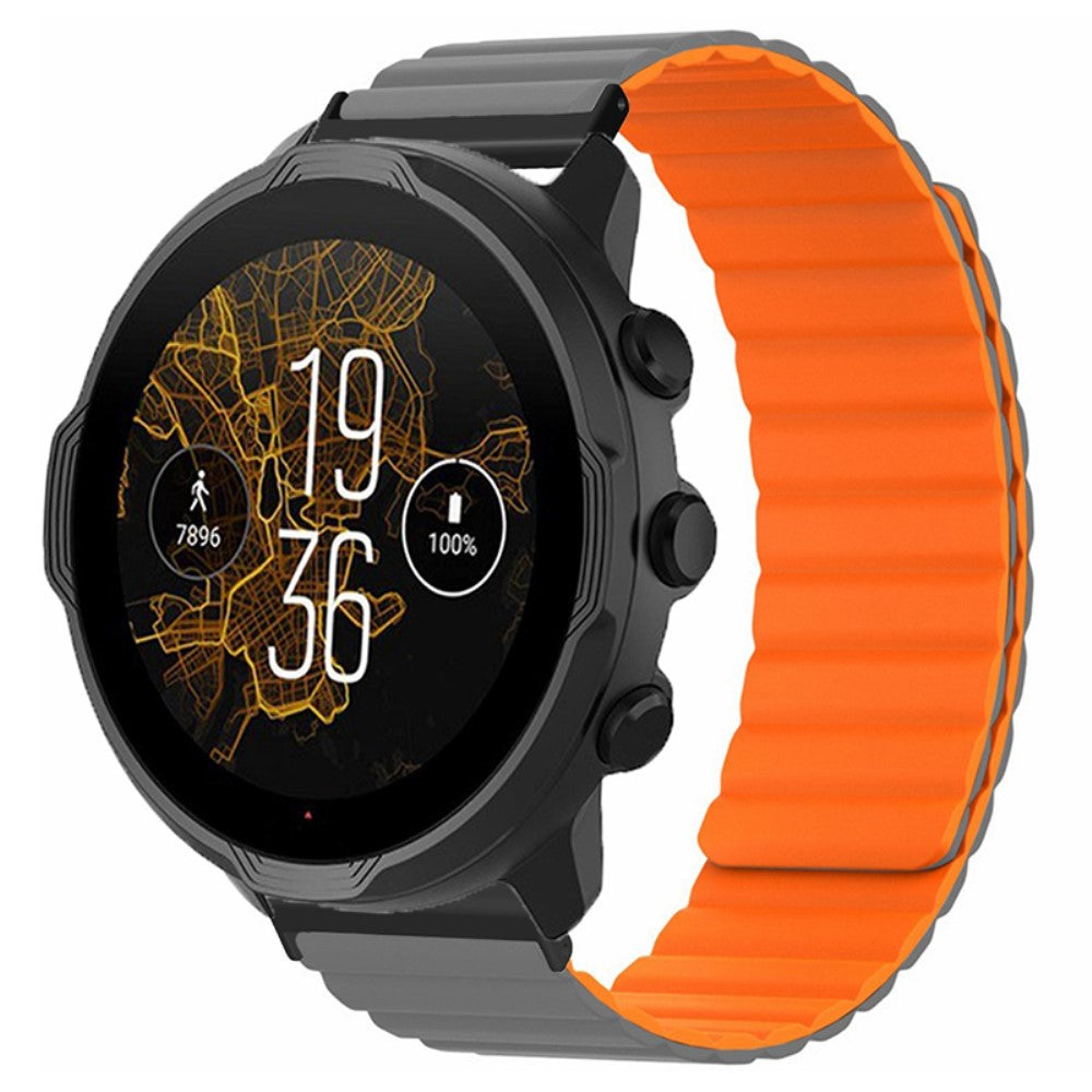 Meget Fantastisk Silikone Universal Rem passer til Smartwatch - Orange#serie_5