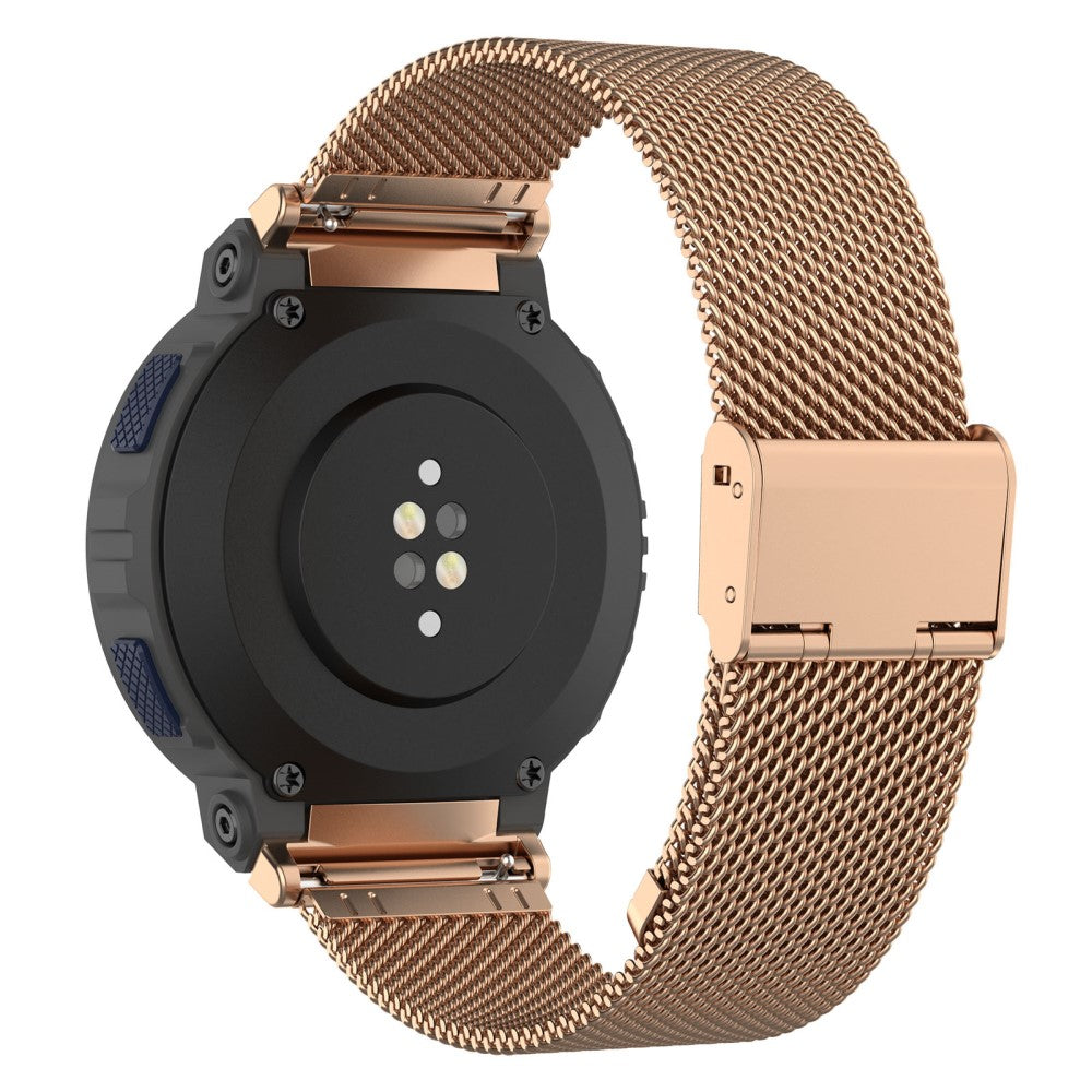 Fed Metal Rem passer til Amazfit Active Edge - Pink#serie_4