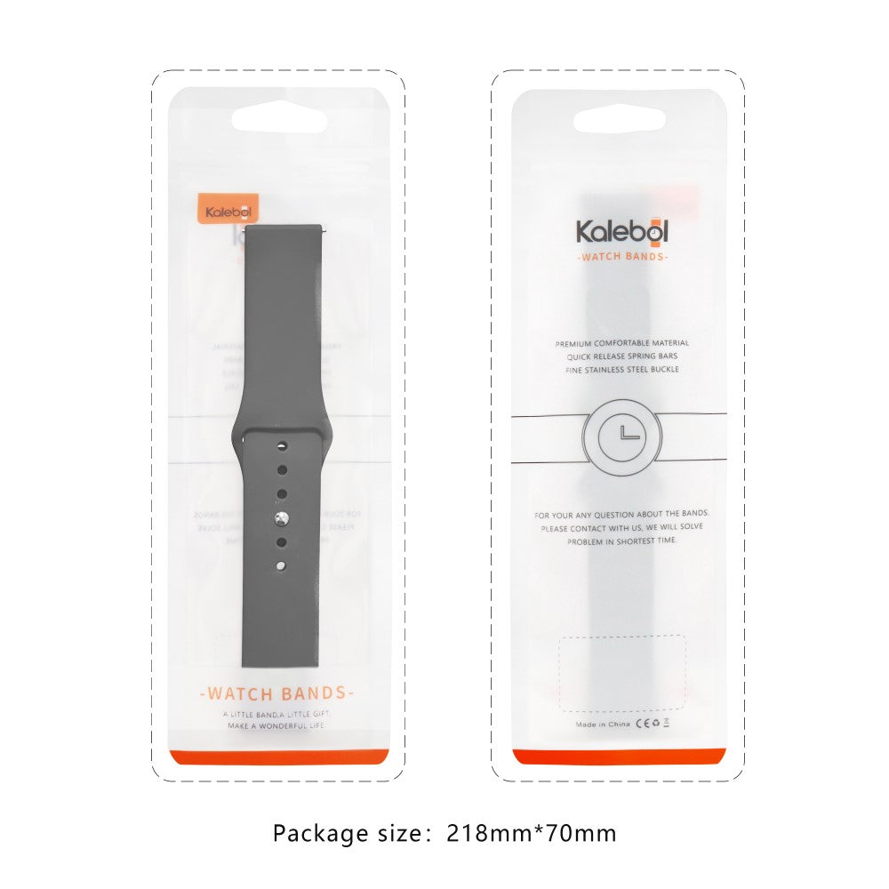 KALEBOL Apple Watch 49mm / 45mm / 44mm / 42mm Silicone Watch Straps, Size: S / M - Pink#serie_2