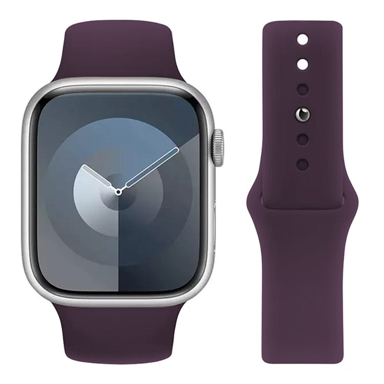 Helt Vildt Godt Silikone Universal Rem passer til Apple Smartwatch - Lilla#serie_14