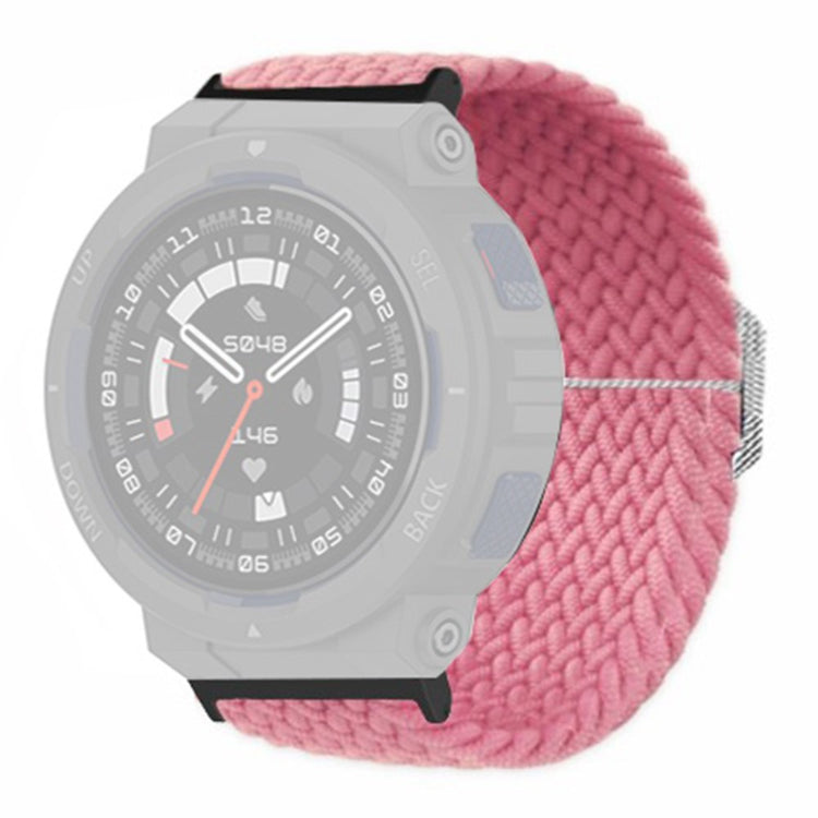 Rigtigt Godt Nylon Rem passer til Amazfit Active Edge - Pink#serie_4