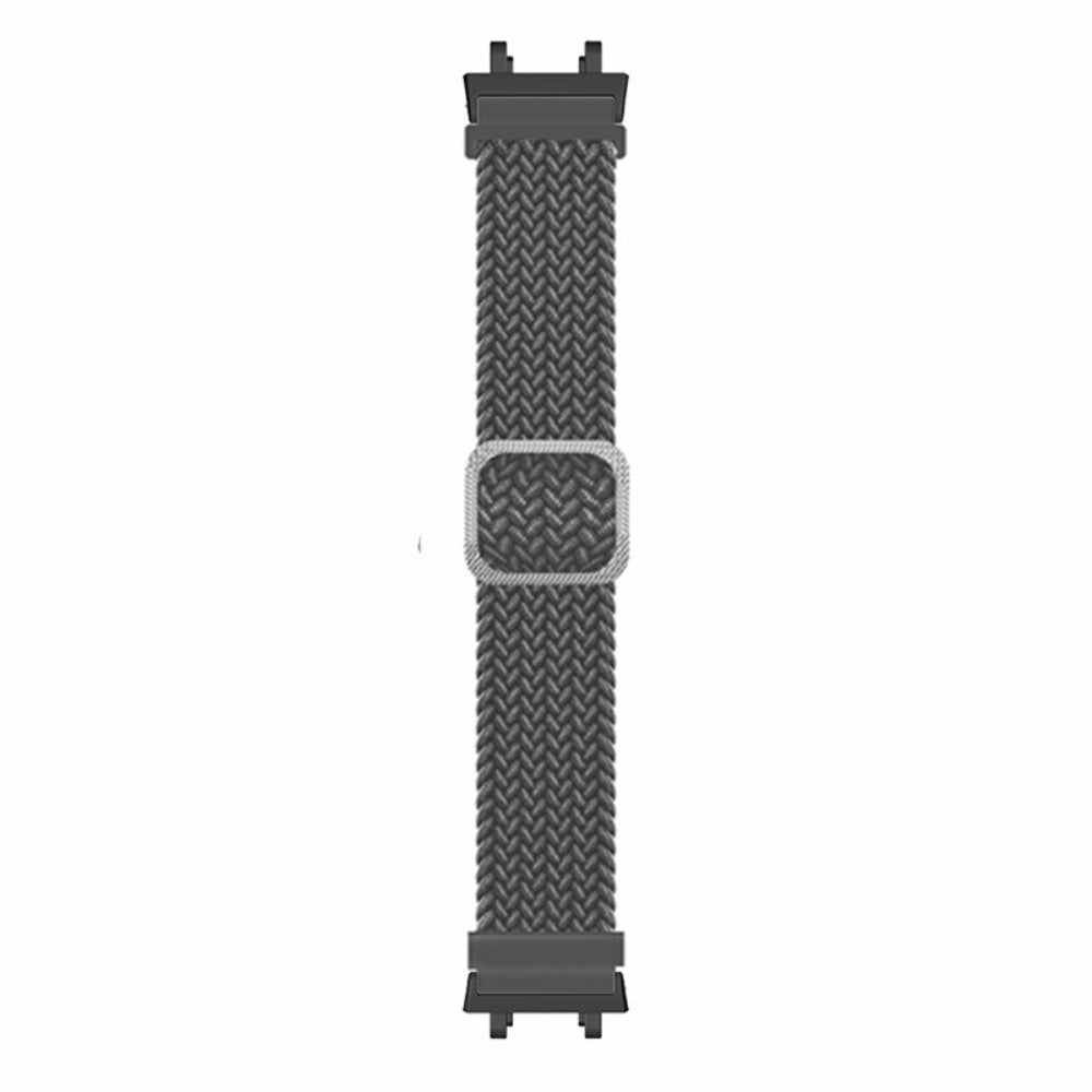 Rigtigt Godt Nylon Rem passer til Amazfit Active Edge - Sølv#serie_10