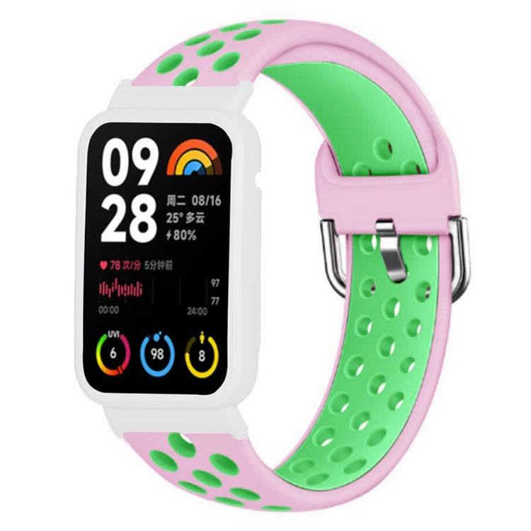 Super Fantastisk Silikone Rem passer til Xiaomi Smart Band 8 Pro - Pink#serie_2