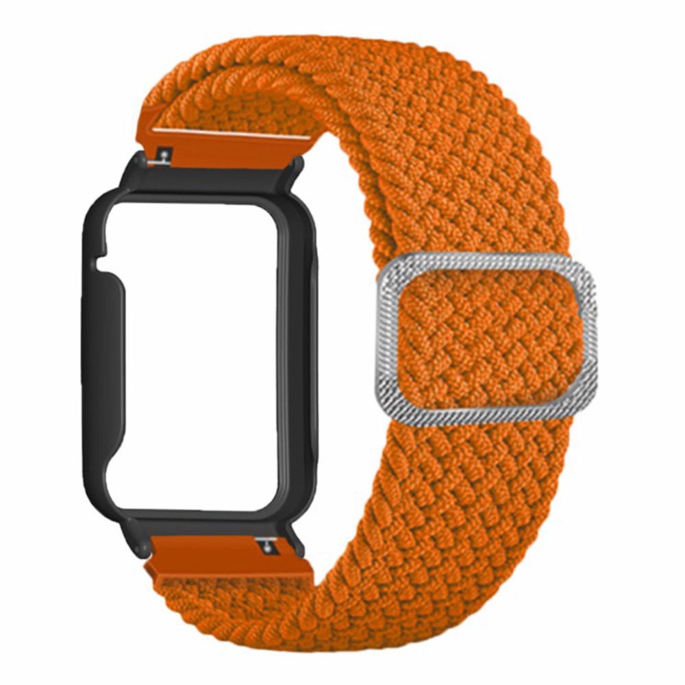 Mega Godt Nylon Rem passer til Xiaomi Smart Band 8 Pro - Orange#serie_2