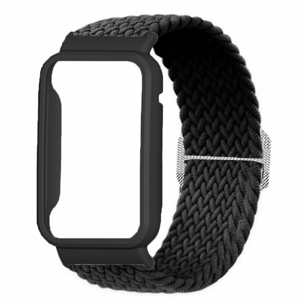 Mega Godt Nylon Rem passer til Xiaomi Smart Band 8 Pro - Sort#serie_6