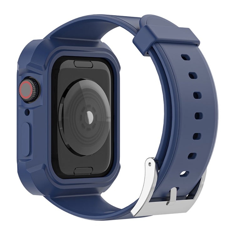 Mega Holdbart Silikone Universal Rem passer til Apple Smartwatch - Blå#serie_2