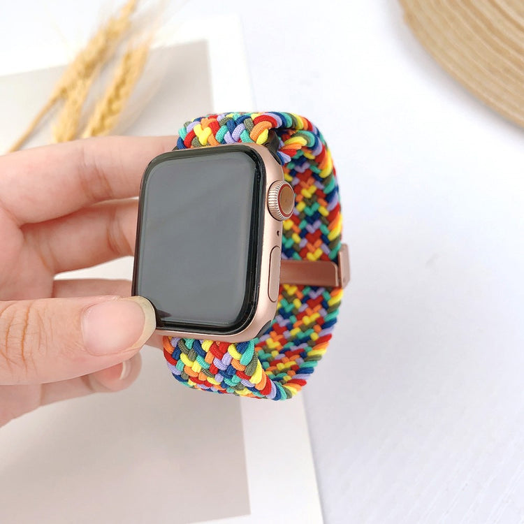 Mega Elegant Nylon Universal Rem passer til Apple Smartwatch - Flerfarvet#serie_1