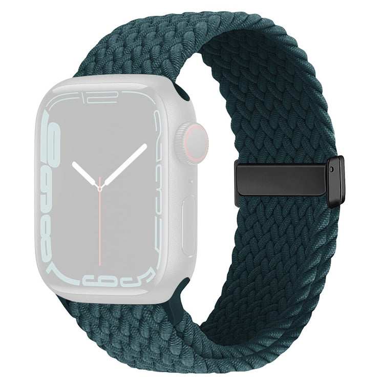 Mega Elegant Nylon Universal Rem passer til Apple Smartwatch - Grøn#serie_17