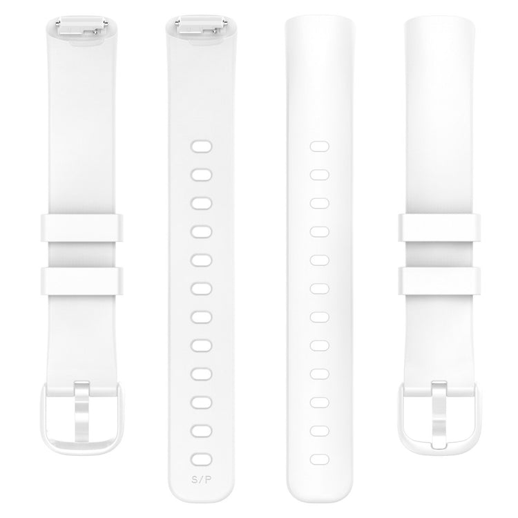 Fitbit Inspire 3 Silicone Watch Bands Soft Replacement Strap, Size: S - White#serie_10