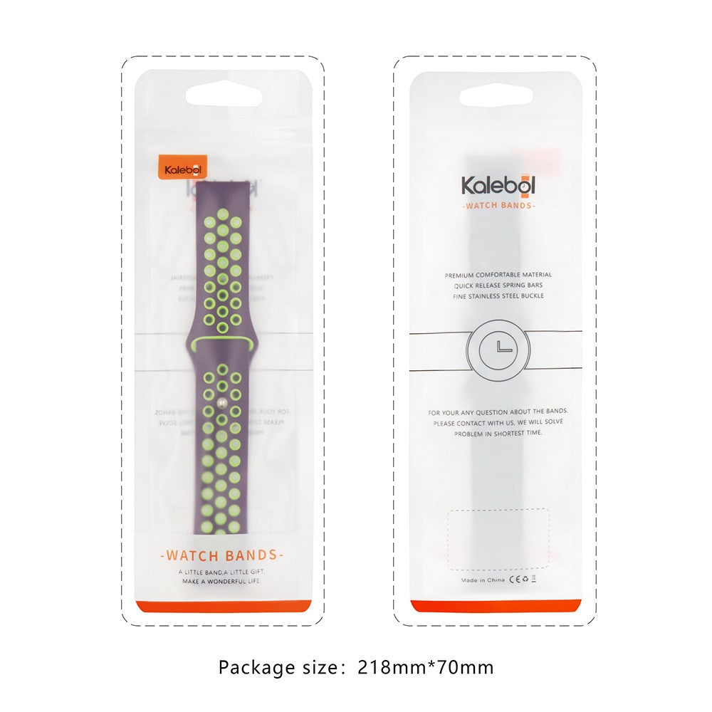 KALEBOL KLB-SSGJ-001 Samsung Galaxy Watch3 45mm Silicone Band 22mm Watch Strap - Black+Grey#serie_1