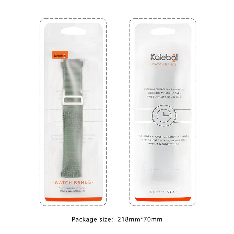 KALEBOL KLB-GSNL-001 Xiaomi Smart Band 8 Watch Strap Alpine Wrist Band with Watch Case - Rainbow#serie_1