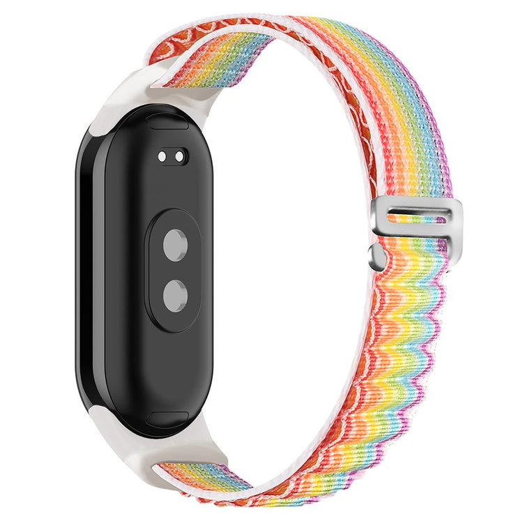 Super Godt Nylon Rem passer til Xiaomi Smart Band 8 - Flerfarvet#serie_5