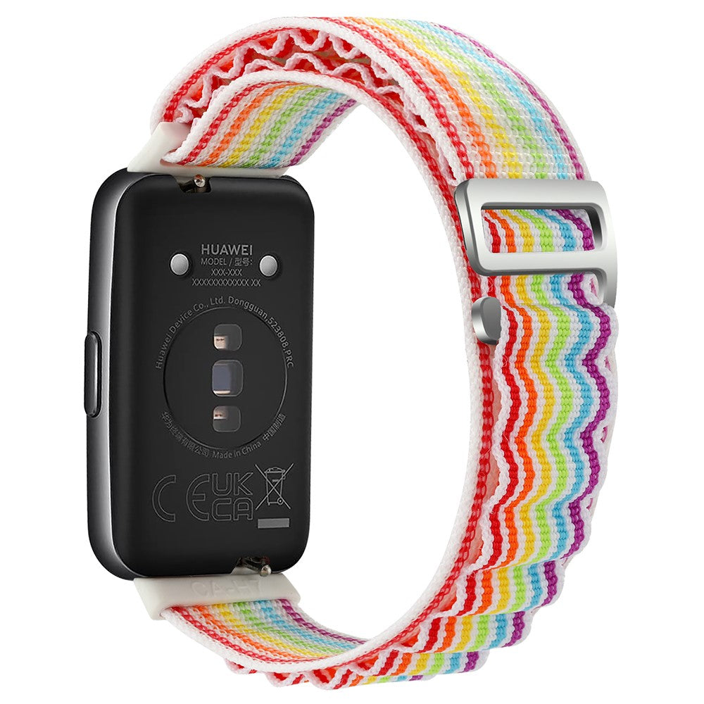 Super Nydelig Nylon Rem passer til Huawei Band 7 - Flerfarvet#serie_6