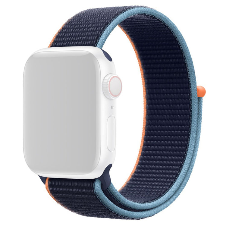 Meget Skøn Nylon Universal Rem passer til Apple Smartwatch - Blå#serie_9