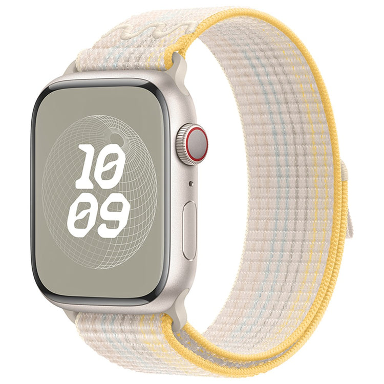 Meget Fed Nylon Universal Rem passer til Apple Smartwatch - Hvid#serie_8