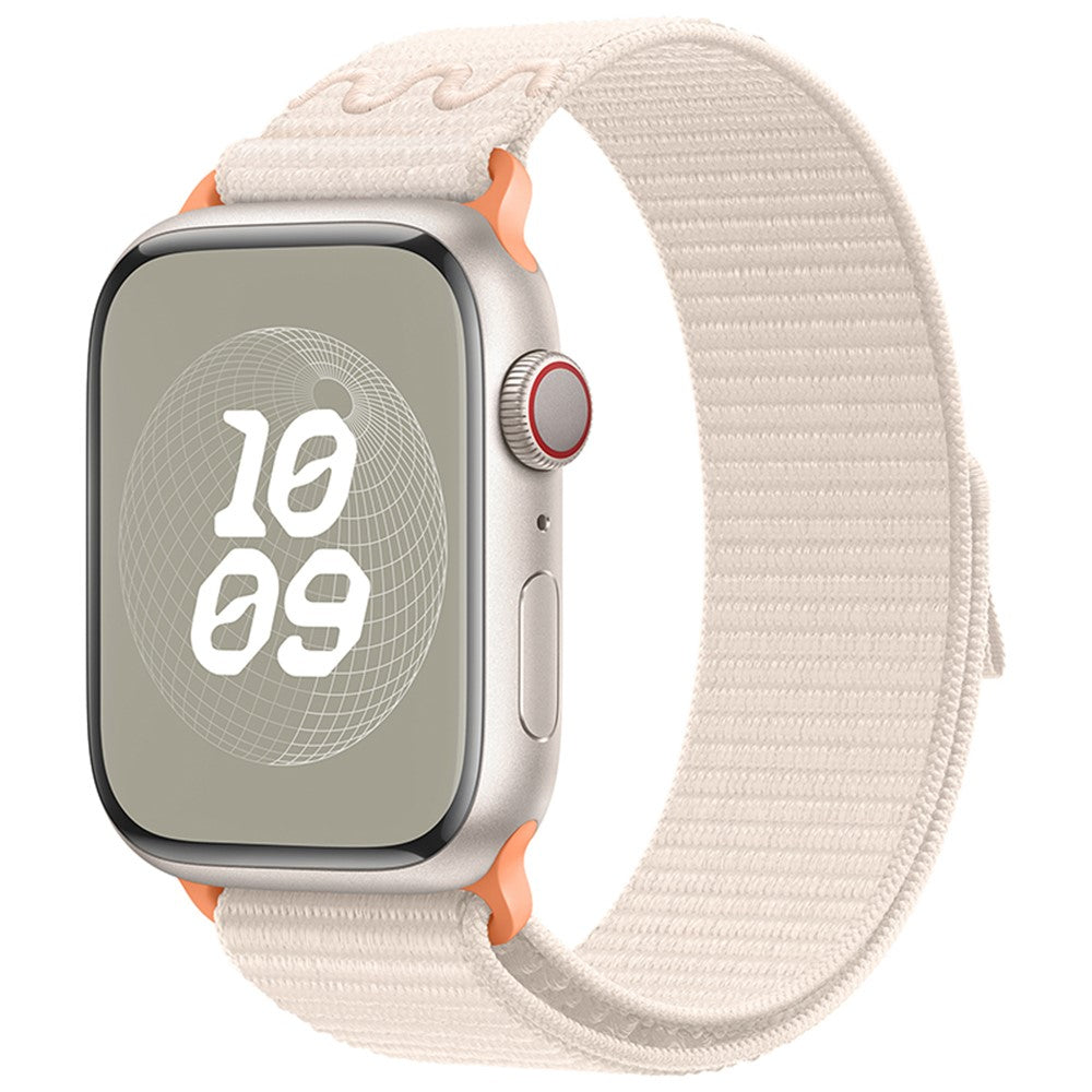 Meget Fed Nylon Universal Rem passer til Apple Smartwatch - Hvid#serie_13