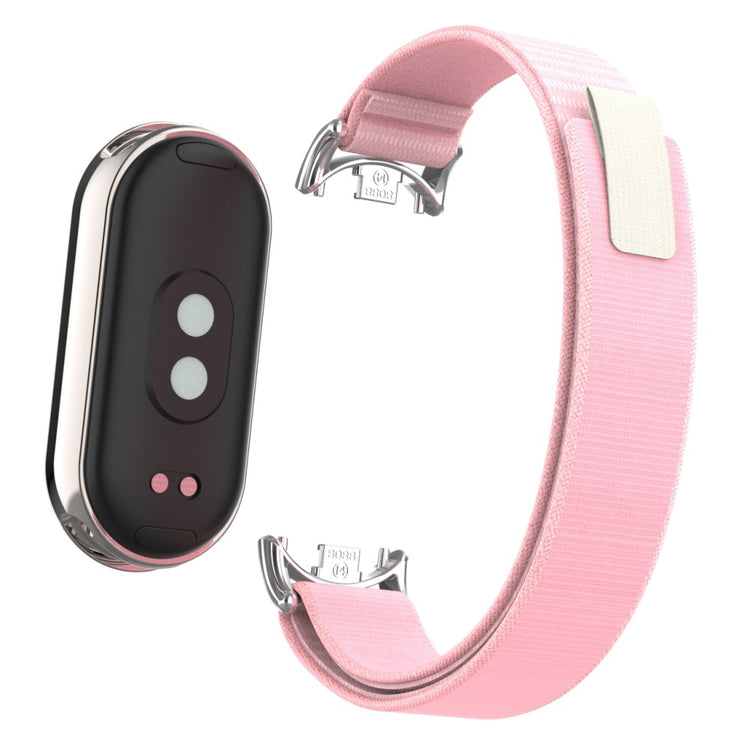 Helt Vildt Flot Nylon Rem passer til Xiaomi Smart Band 8 - Grøn#serie_2