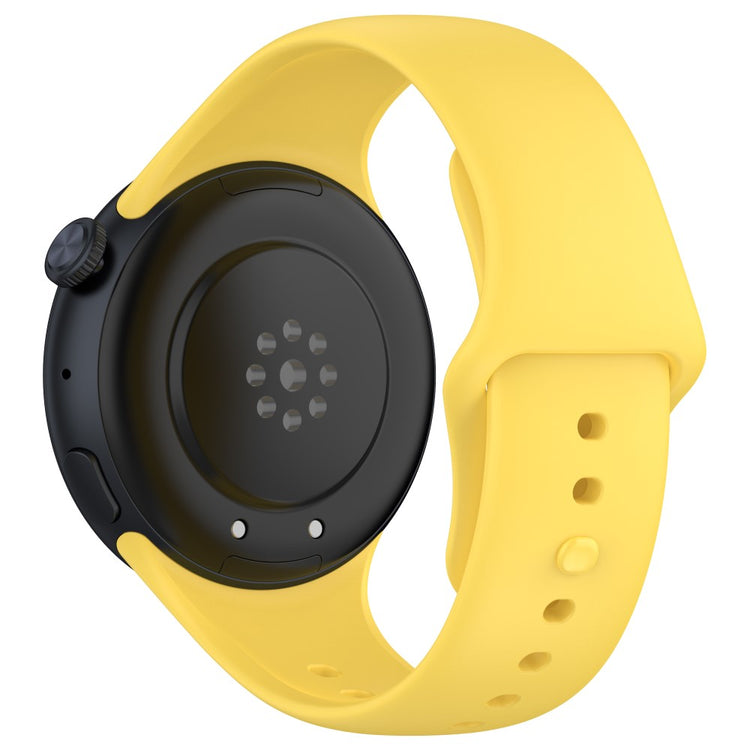 Super Stylish Vivo Watch 3 Silicone Strap - Yellow#serie_6