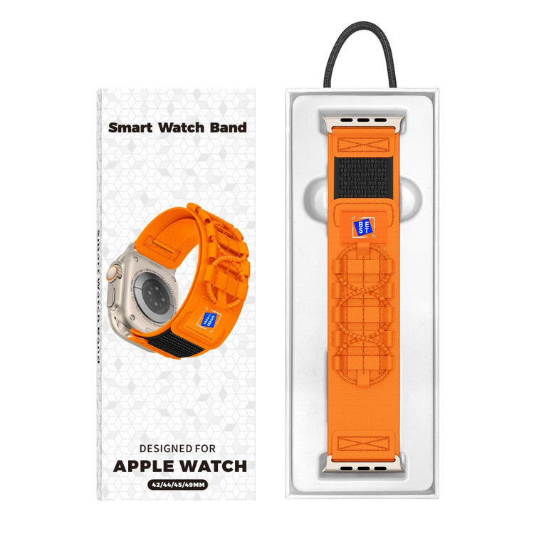 Remarkably Durable Apple Smartwatch Nylon Universel Strap - Orange#serie_1