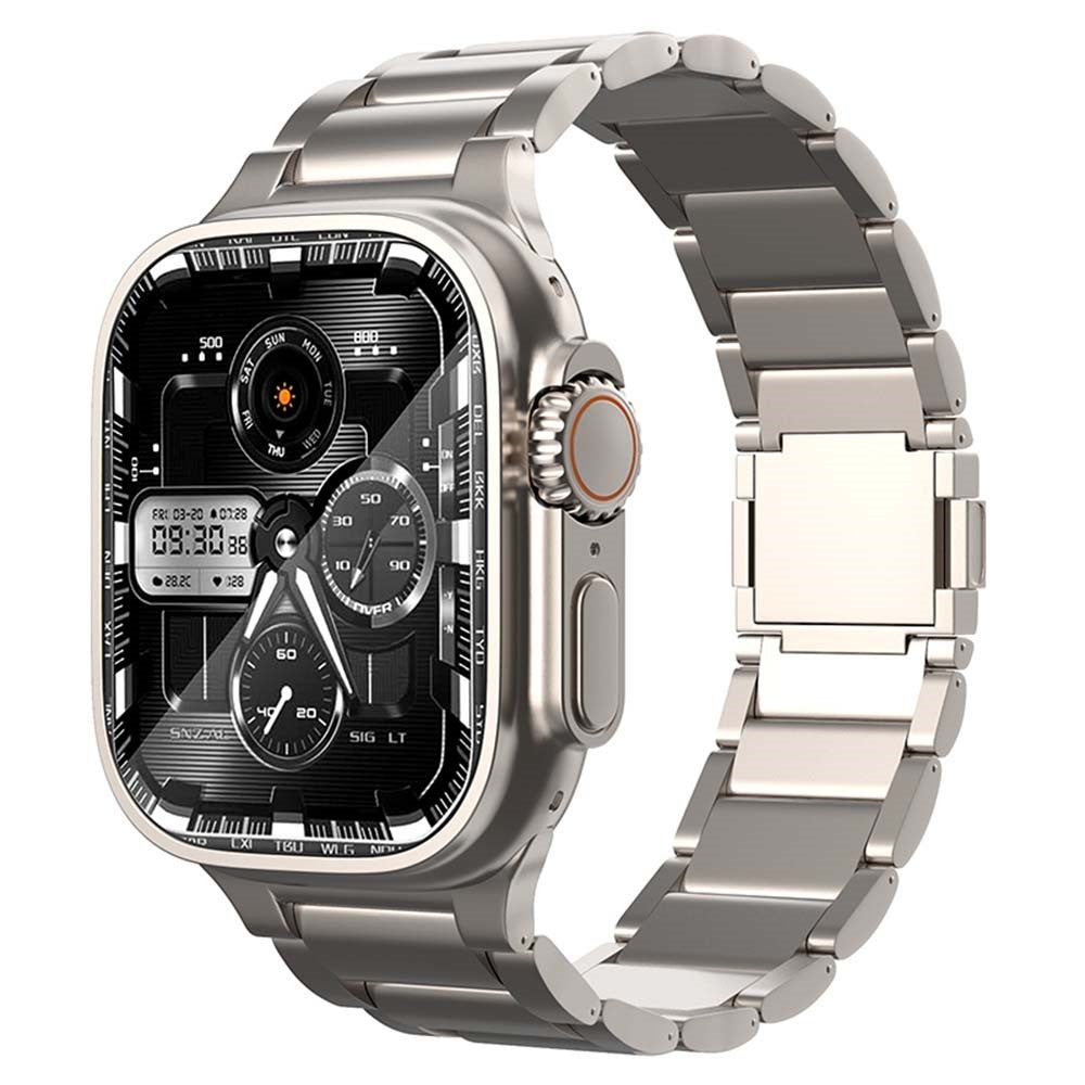 Super Good Apple Smartwatch Metal Universel Strap - Silver#serie_3