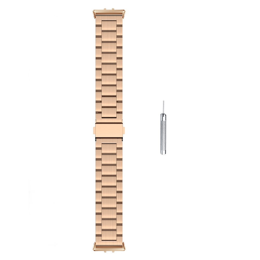 Samsung Galaxy Fit3 Replacement Strap Quick Release Stainless Steel Watch Band - Rose Gold#serie_2