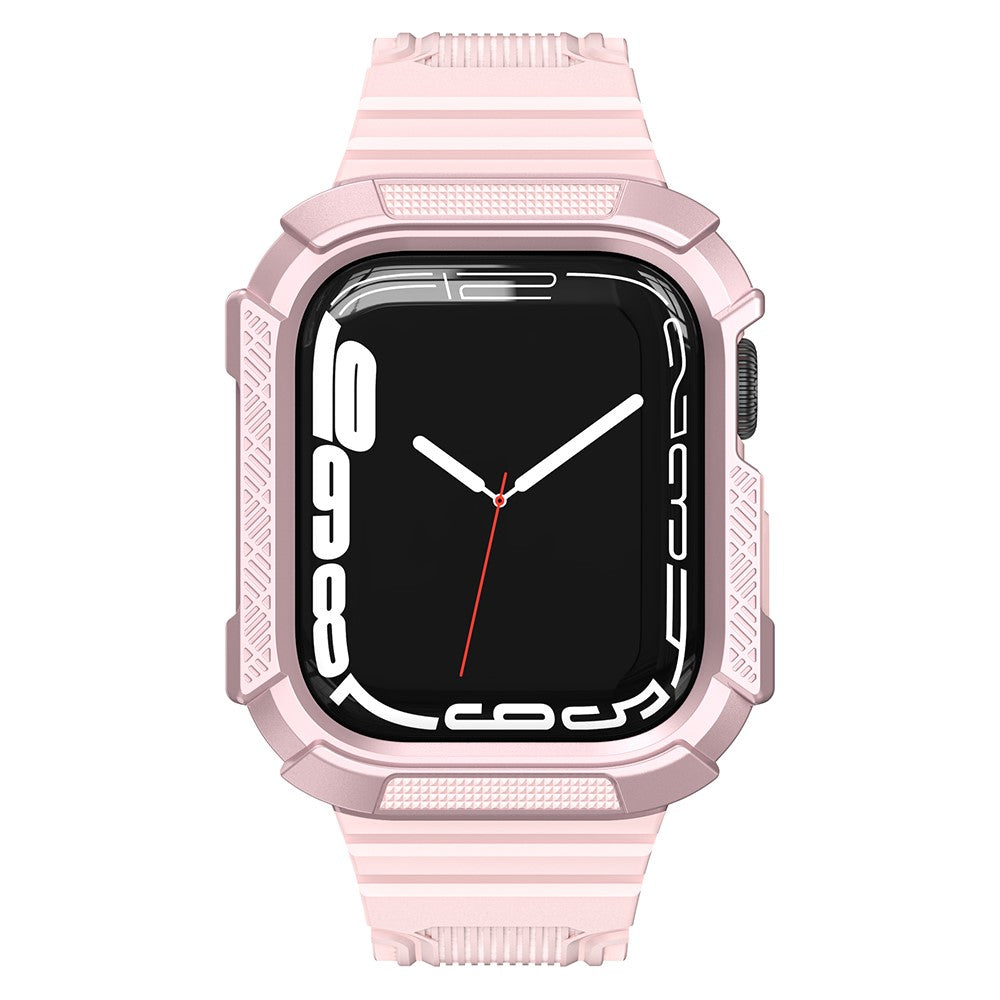 Remarkably Good Apple Smartwatch Silicone Universel Strap - Pink#serie_3