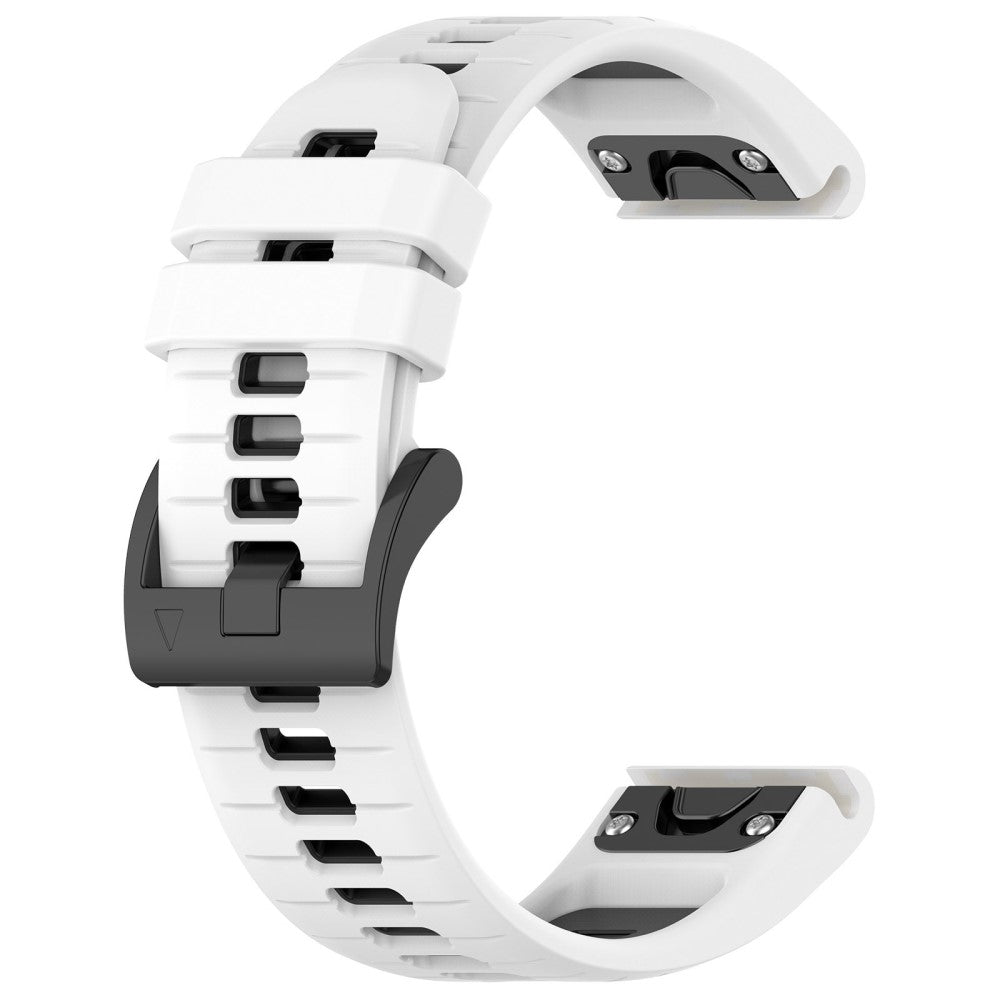 Super Sweet Garmin Smartwatch Silicone Universel Strap - White#serie_1