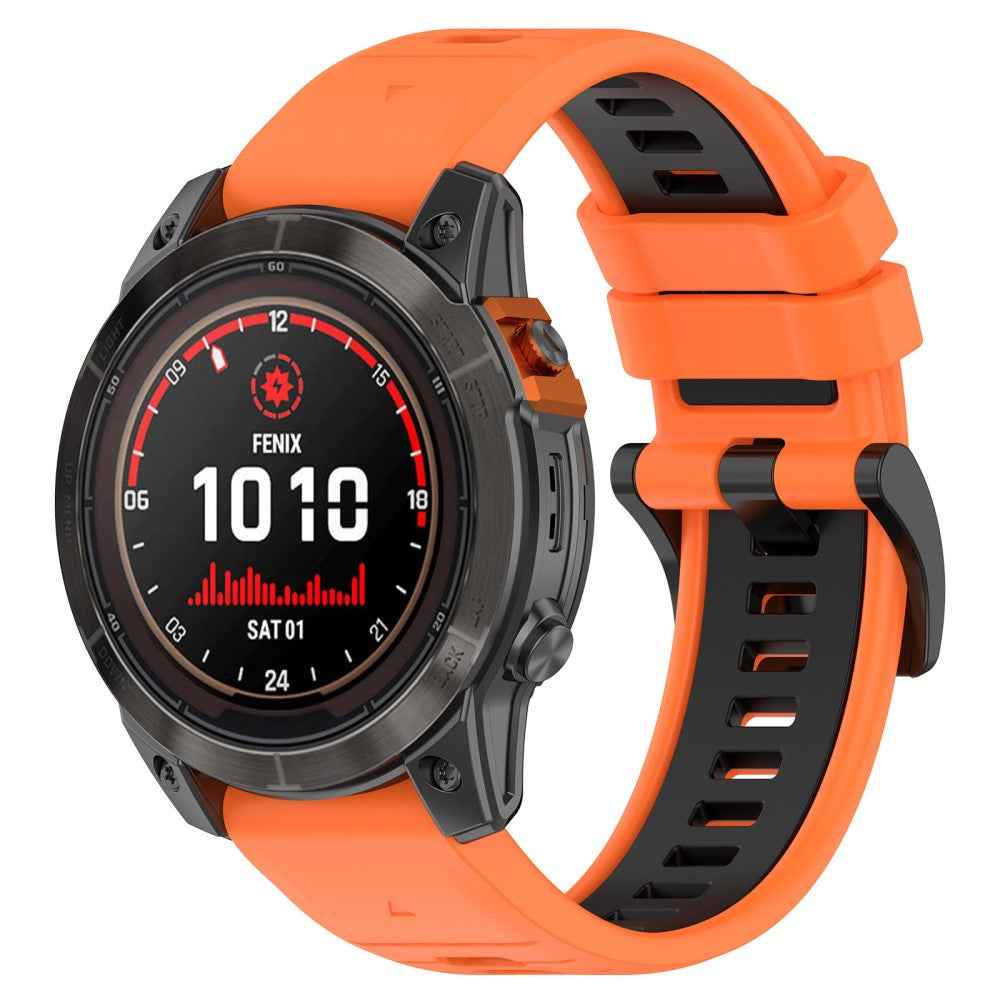 Super Sweet Garmin Smartwatch Silicone Universel Strap - Orange#serie_2