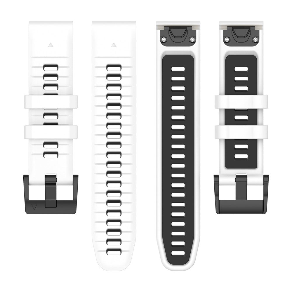 Incredibly Neat Garmin Smartwatch Silicone Universel Strap - Black#serie_4