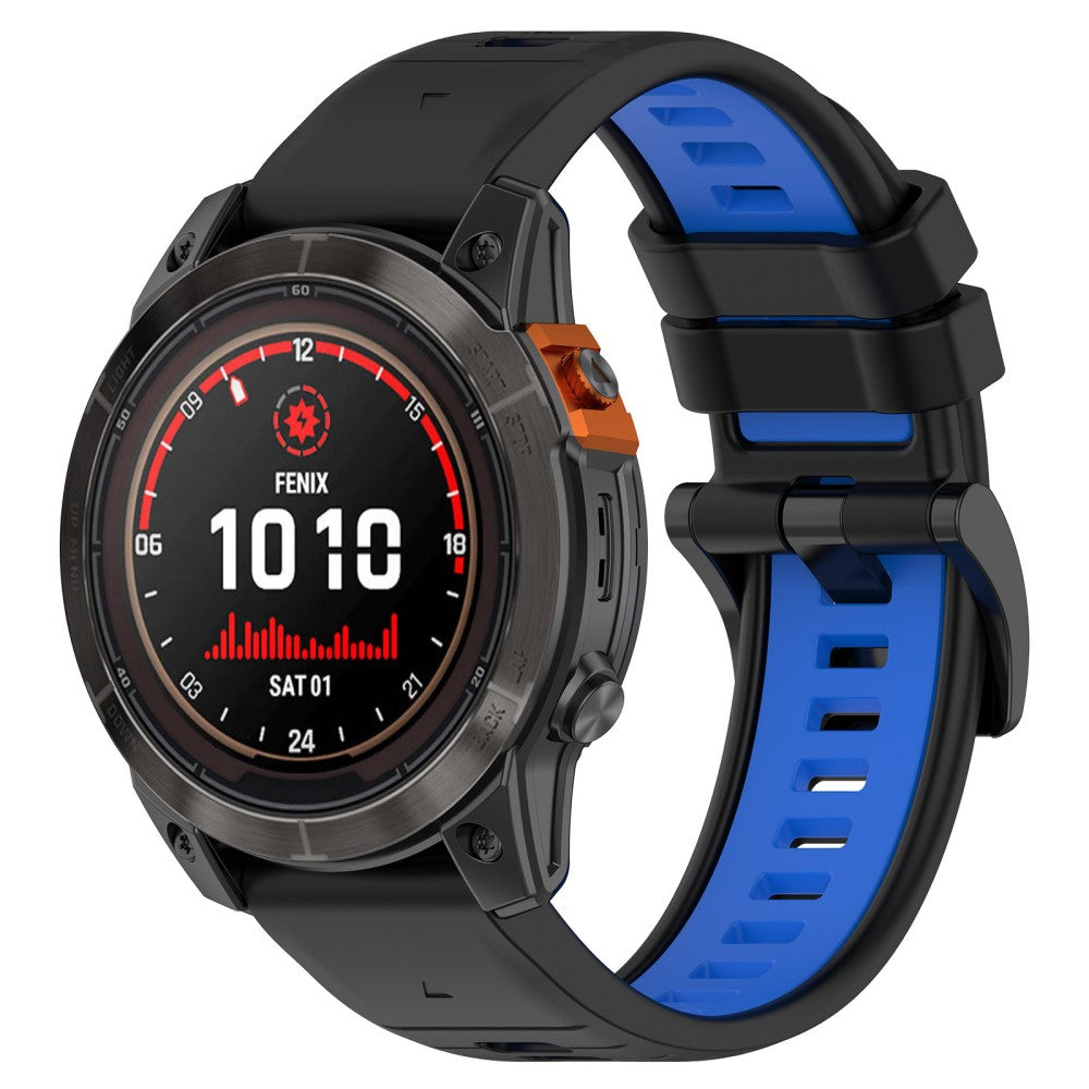 Very Pleasant Garmin Smartwatch Silicone Universel Strap - Blue#serie_6