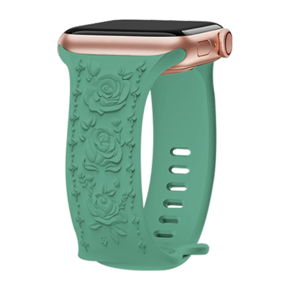 Nice Apple Smartwatch Silicone Universel Strap - Green#serie_10