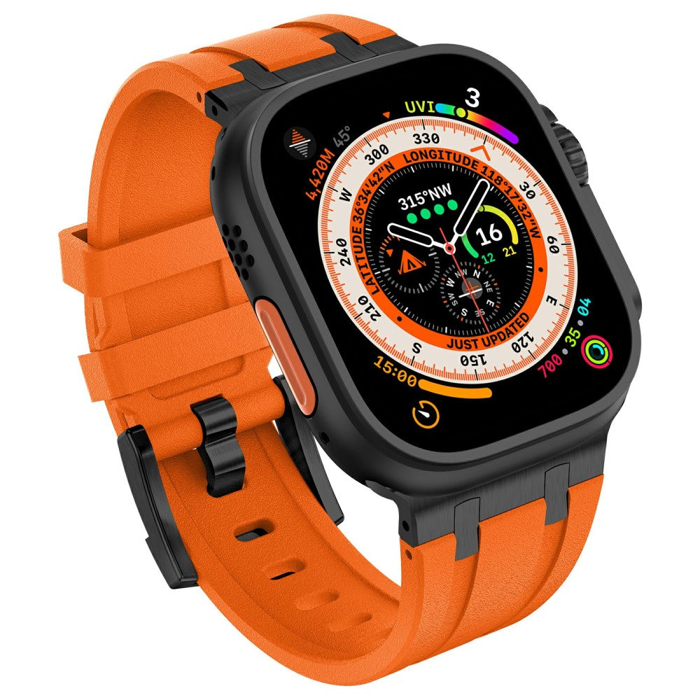 Absolutely Neat Apple Smartwatch Silicone Universel Strap - Orange#serie_1