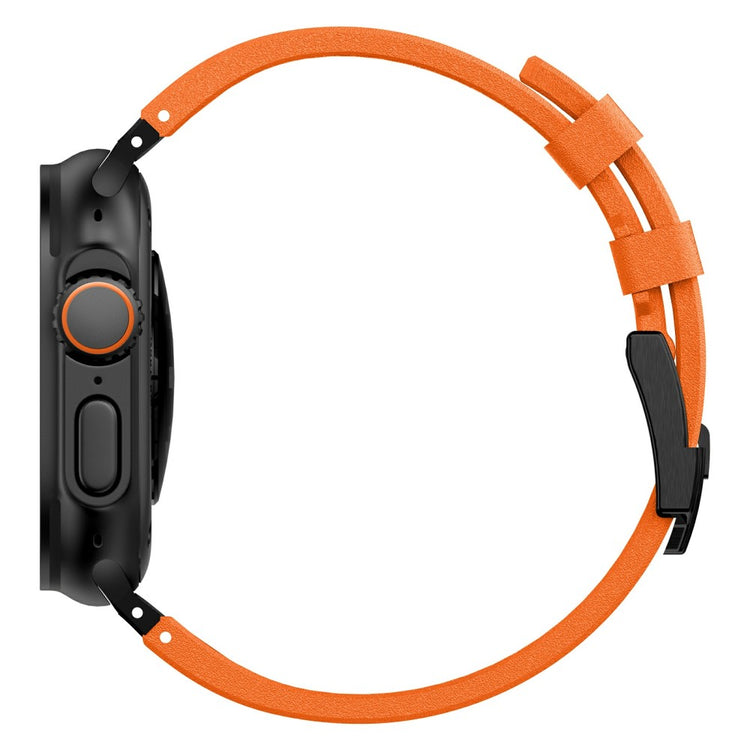 Absolutely Neat Apple Smartwatch Silicone Universel Strap - Orange#serie_1