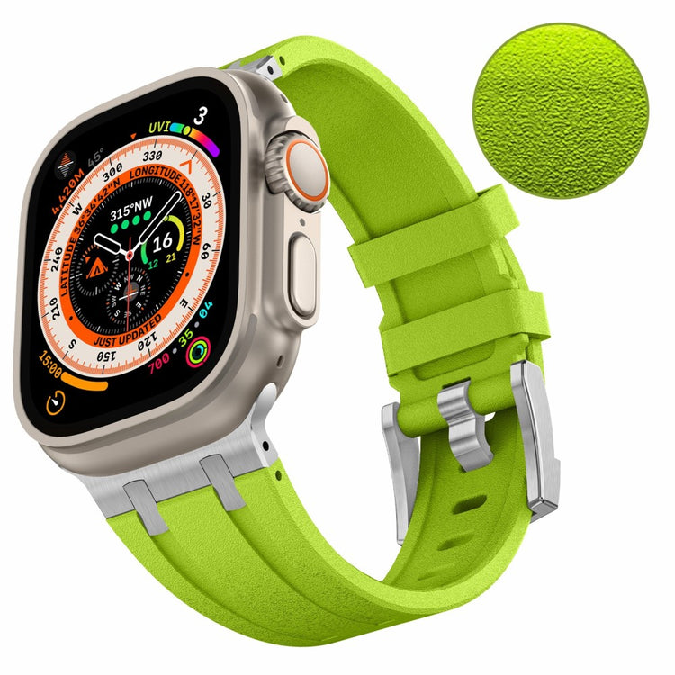 Absolutely Neat Apple Smartwatch Silicone Universel Strap - Green#serie_11