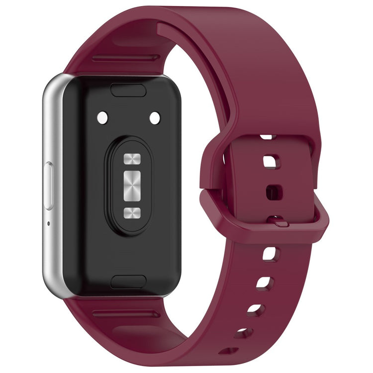 Super Pleasant Samsung Galaxy Fit 3 Silicone Strap - Red#serie_9