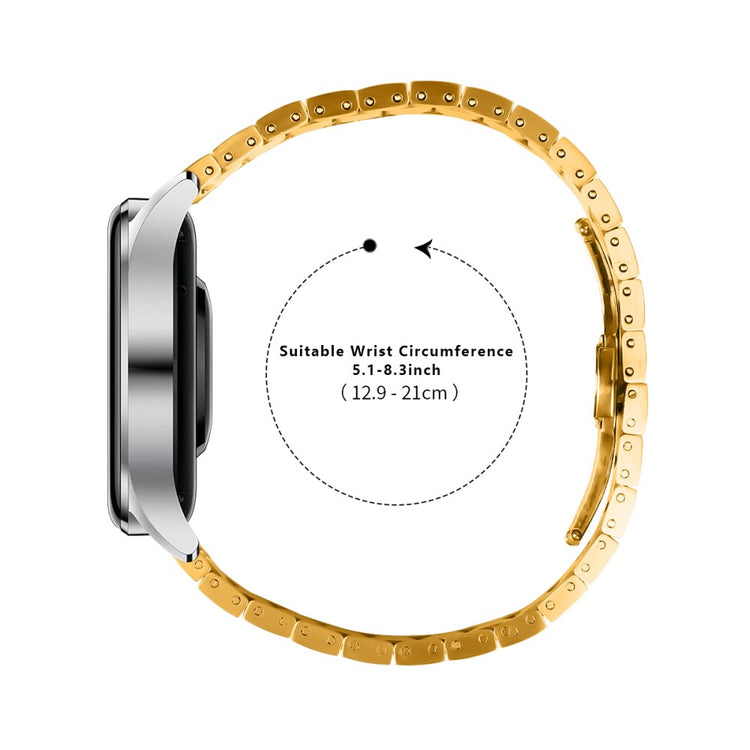 Exquisite Samsung Galaxy Watch (46mm) Metal Strap - Gold#serie_3