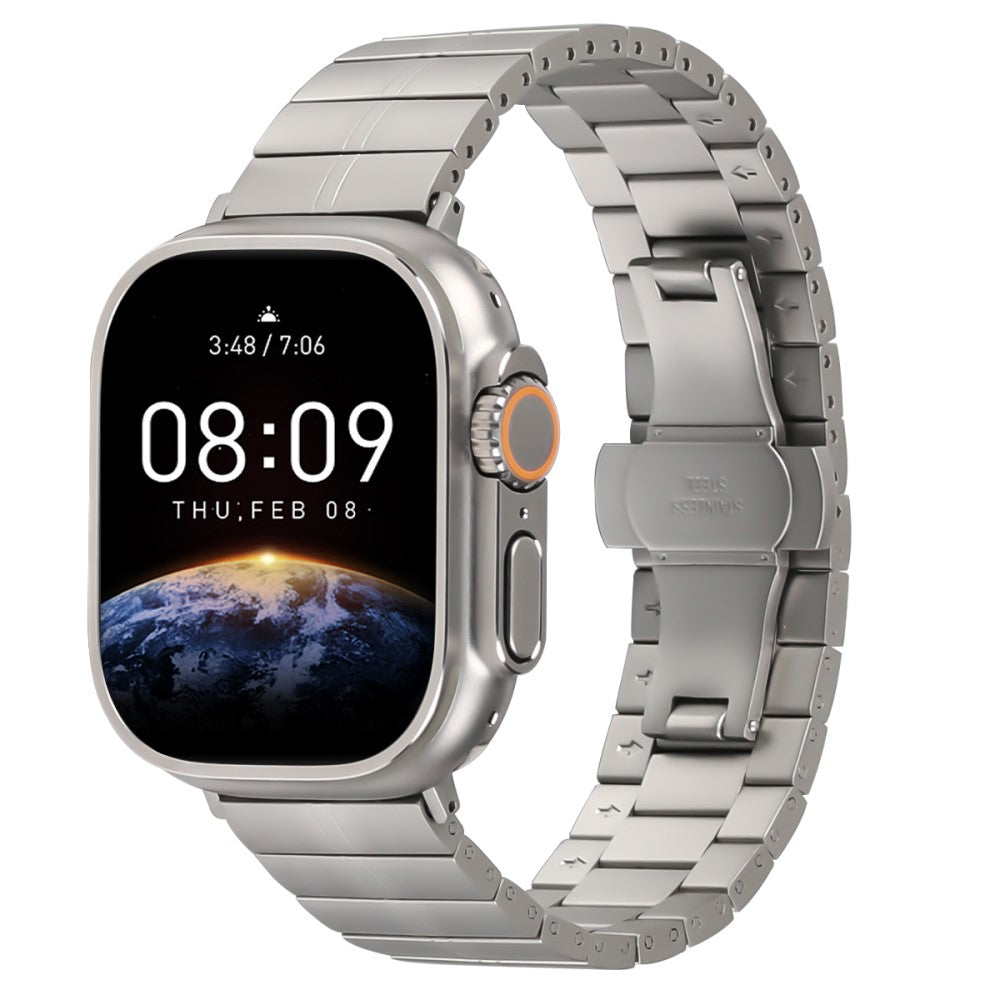 Incredibly Sweet Apple Smartwatch Metal Universel Strap - Silver#serie_6