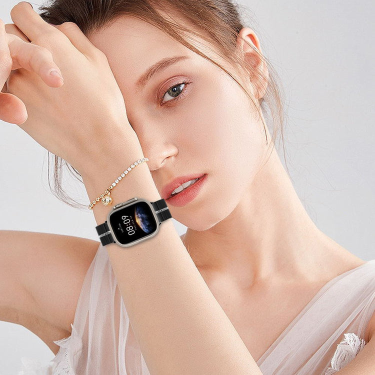 Remarkably Beautiful Apple Smartwatch Metal Universel Strap - Black#serie_1