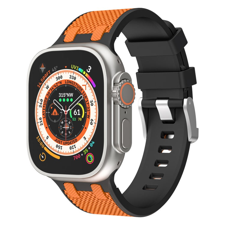 Super Neat Apple Smartwatch Silicone Universel Strap - Orange#serie_3