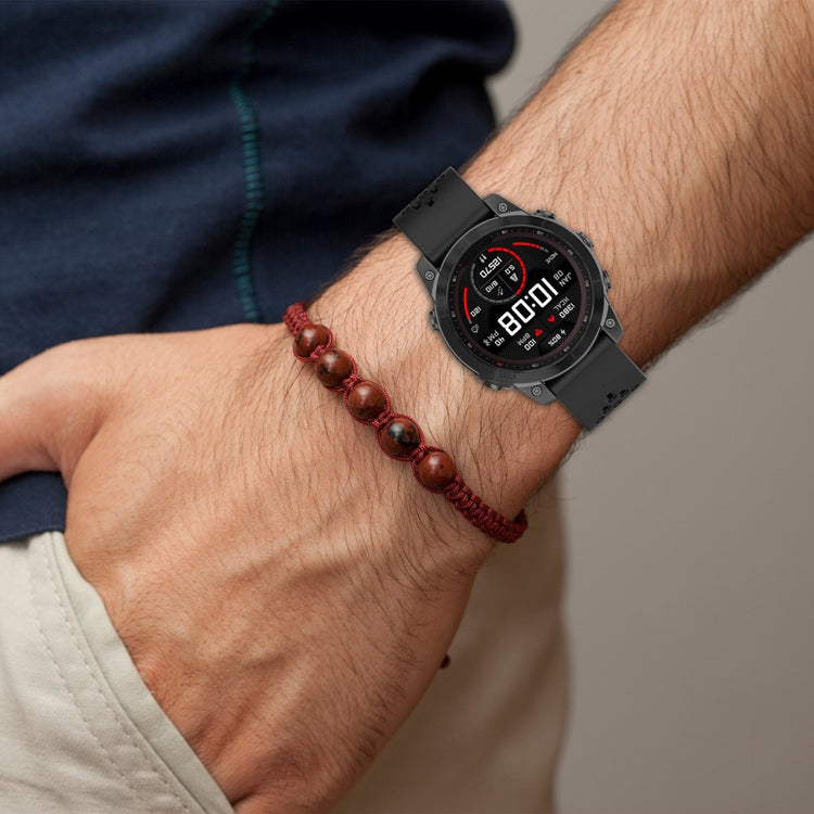 Very Nice Garmin Smartwatch Silicone Universel Strap - Pink#serie_5