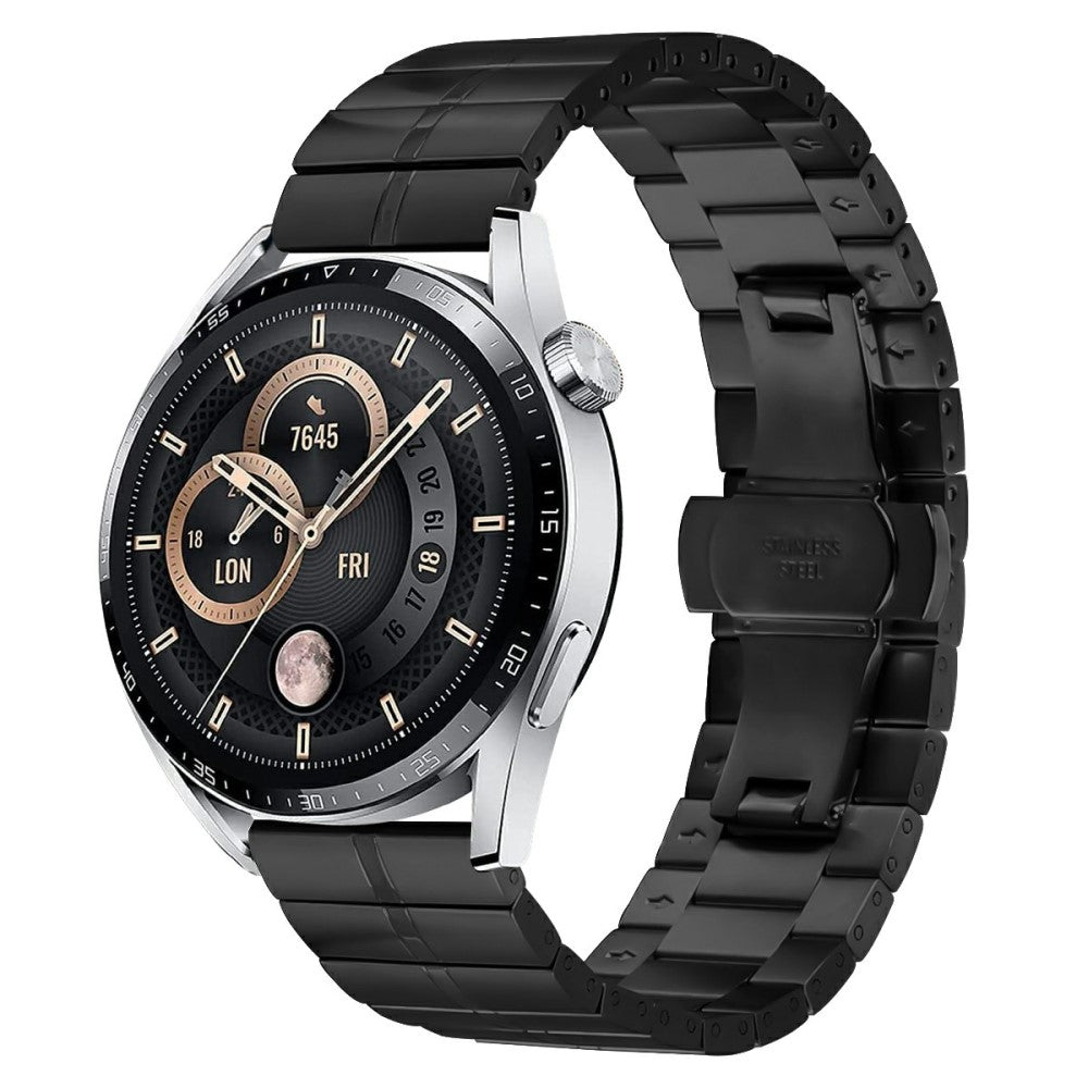 Fashionable Honor Watch GS Pro Metal Strap - Black#serie_2