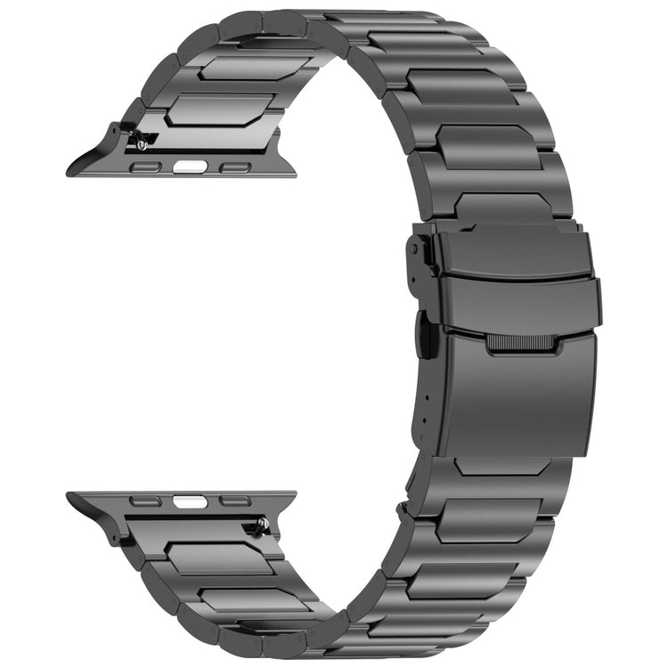 Incredibly Tough Apple Smartwatch Metal Universel Strap - Black#serie_1