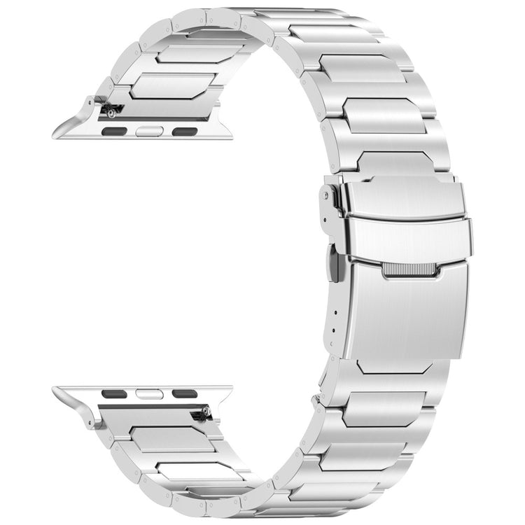 Incredibly Tough Apple Smartwatch Metal Universel Strap - Silver#serie_2