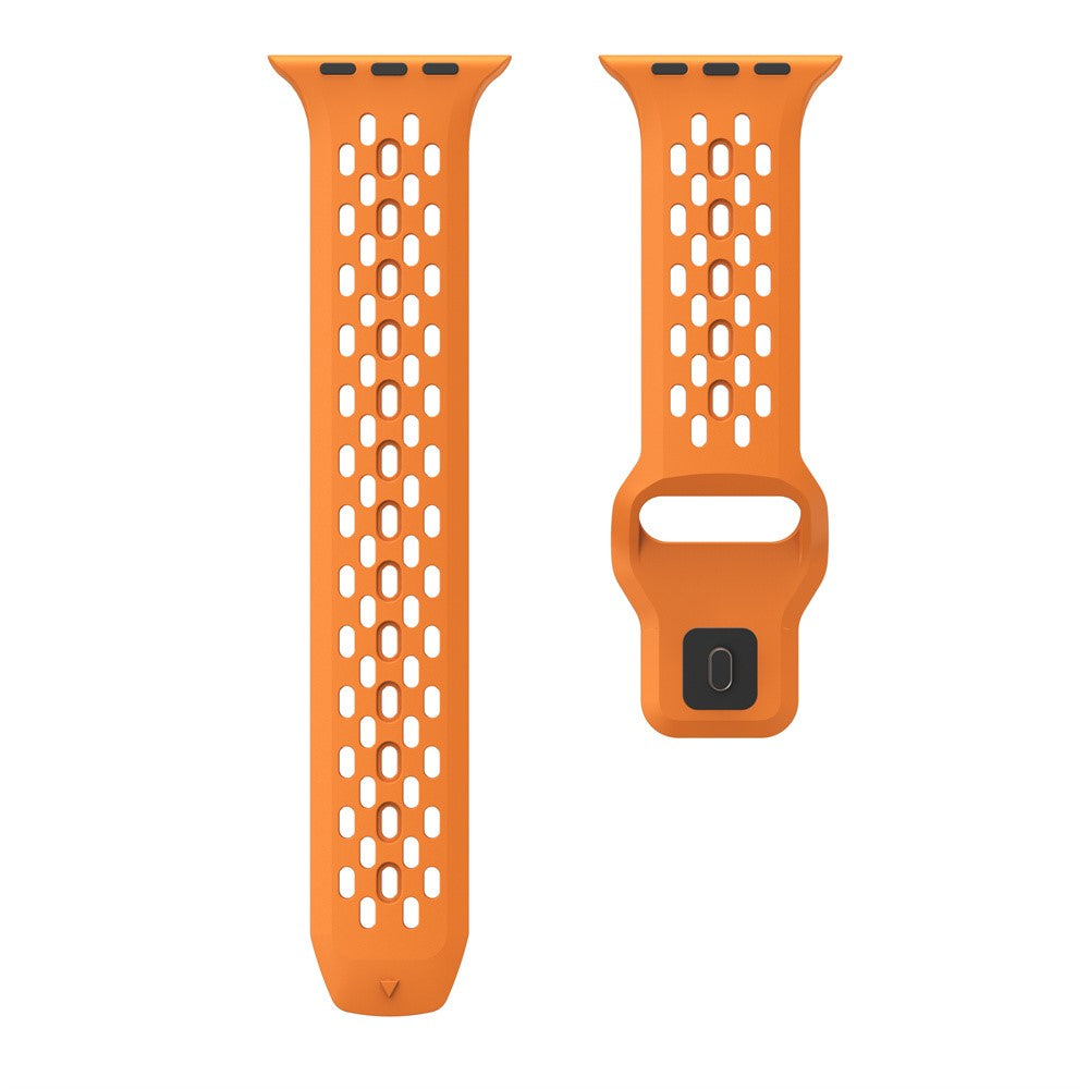 Lovely Apple Smartwatch Silicone Universel Strap - Orange#serie_1