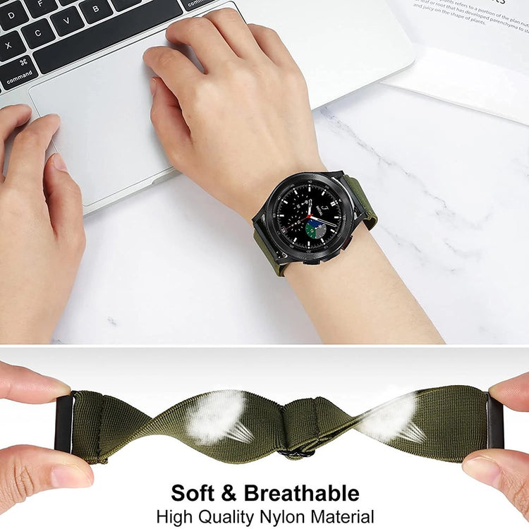 Absolutely Cute Smartwatch Nylon Universel Strap - Green#serie_14