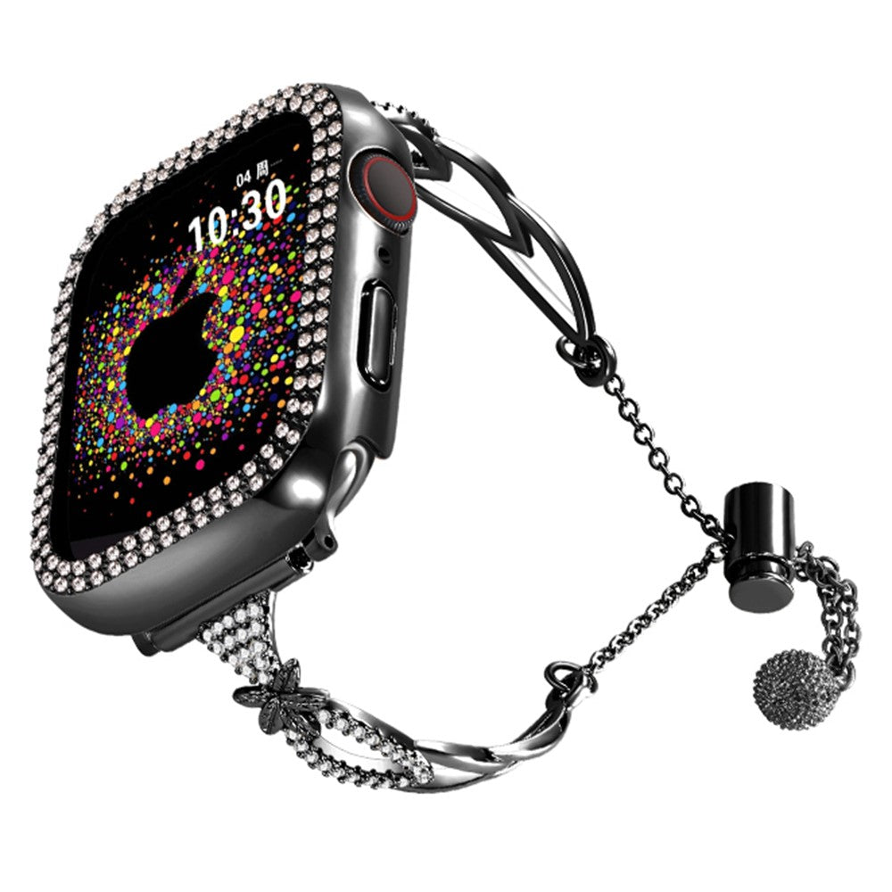 Eminent Apple Smartwatch Rhinestone Universel Strap - Black#serie_1