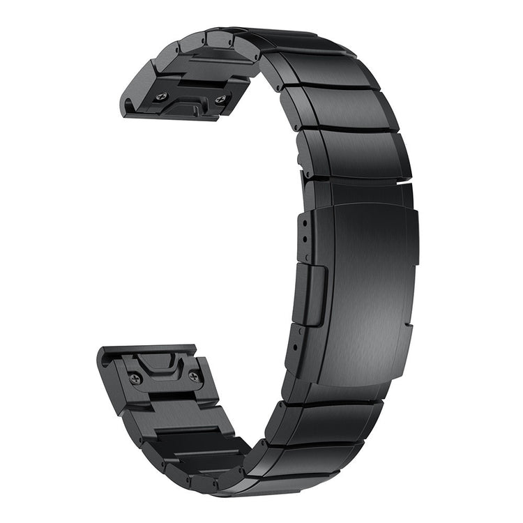 Tough Garmin Smartwatch Metal Universel Strap - Black#serie_3