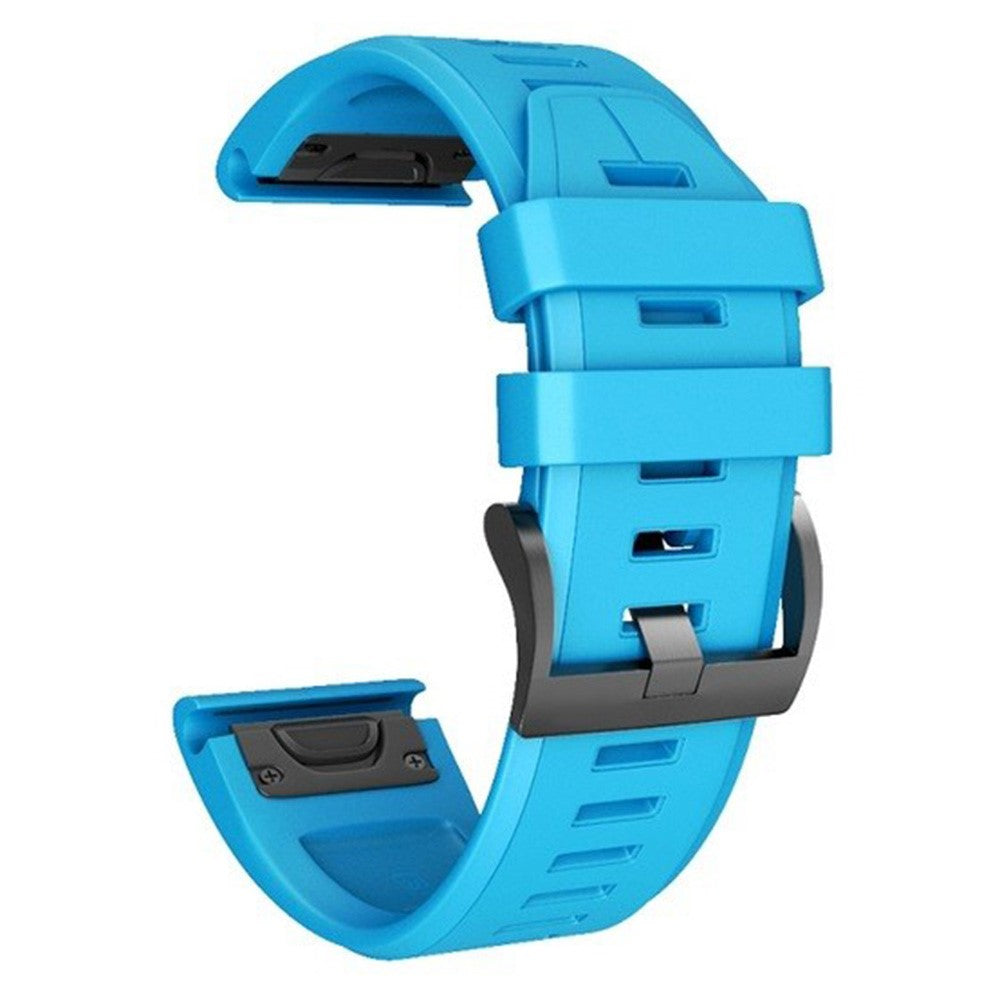 Very Stylish Garmin Smartwatch Silicone Universel Strap - Blue#serie_8