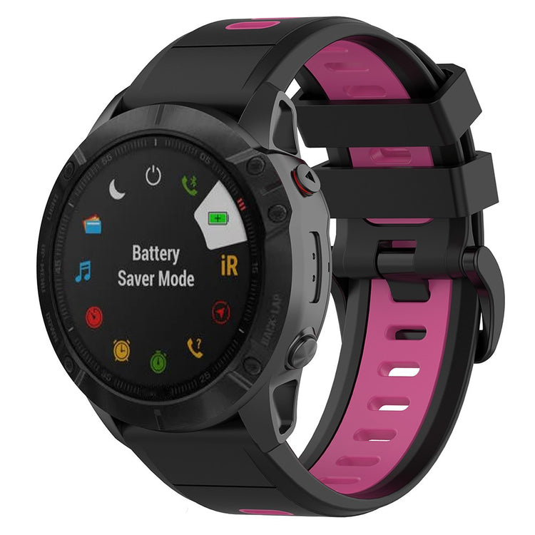 Lovely Garmin Smartwatch Silicone Universel Strap - Pink#serie_5